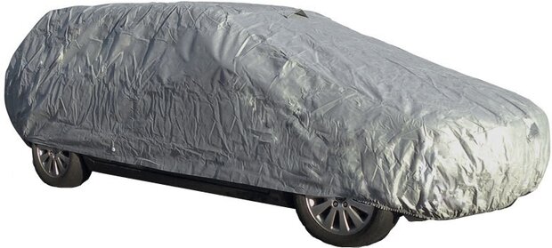 autohoes station M 458 x 161 x 121 cm PVC/katoen grijs