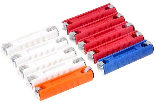 torpedozekeringen assortiment 32 Volt 10-delig