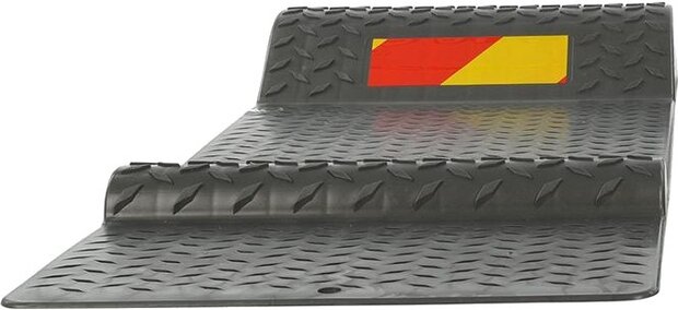 parkeermat 52 x 25 cm kunststof grijs