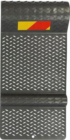 parkeermat 52 x 25 cm kunststof grijs