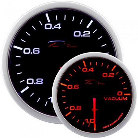 Vacu&uuml;m-meter 52 mm -1,0&gt;0,2 bar