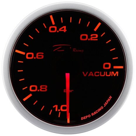 Vacu&uuml;m-meter 52 mm -1,0&gt;0,2 bar