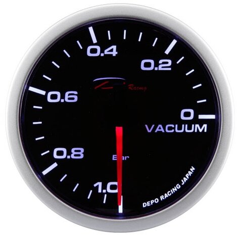 Vacu&uuml;m-meter 52 mm -1,0&gt;0,2 bar
