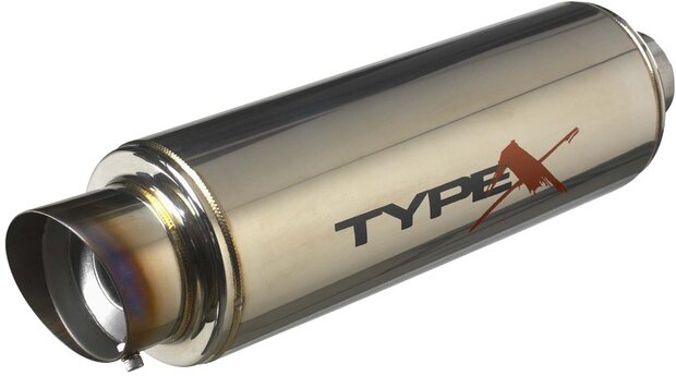 Ssportuitlaat X-50 Racing DualSound titanium