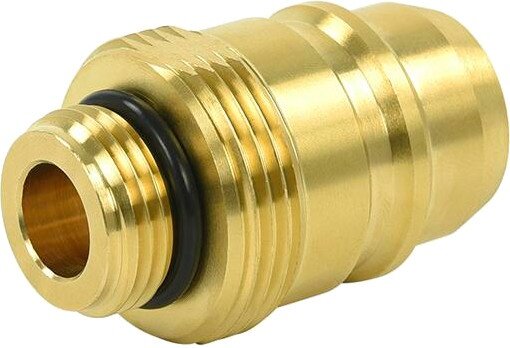 LPG nippel Euronozzle 22 mm messing goud in blister