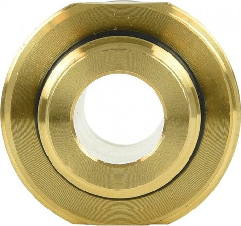 LPG nippel Euronozzle 22 mm messing goud in blister