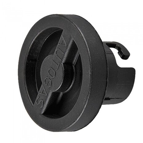 LPG stofkap lang 50 mm zwart