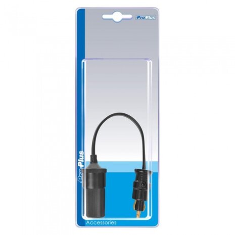 verloopkabel normstekker -&gt; sigarettenaansteker 15cm