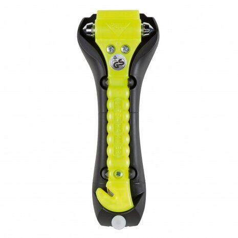 noodhamer Glow in the Dark geel 24 cm