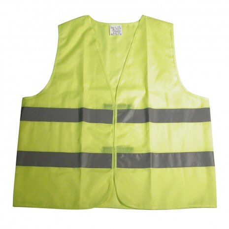 veiligheidshesje Oxford polyester geel maat XL
