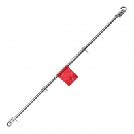 sleepstang TUV/GS 1,8 ton 180 cm zilver