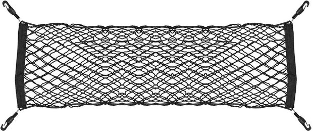 kofferbaknet elastisch 75 x 65 cm zwart