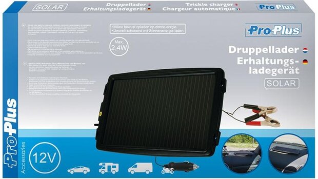 druppellader op zonne-energie 12 Volt 0,2 Amp&egrave;re zwart