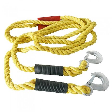 sleepkabel 5 ton 4 meter geel