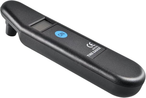 bandenspanningsmeter digitaal 14 cm zwart