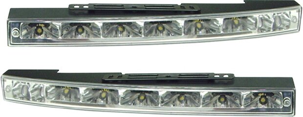 dagrijdverlichting led-strips inclusief knipperlichten