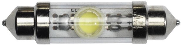 autolamp C5W led 42 mm 12 Volt 1 Watt wit per stuk