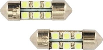 autolamp C5W led 31 mm 12 Volt 1 Watt wit 2 stuks
