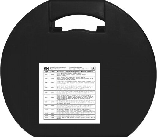 sneeuwkettingen KN100 (205-14 tot 235/40-18) 9 mm 2 st
