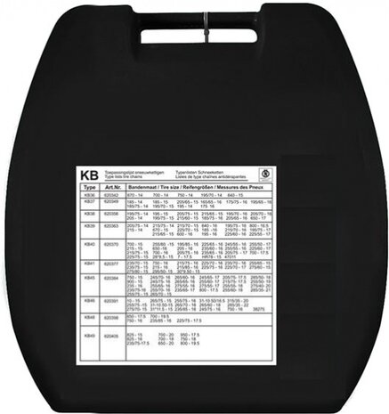 sneeuwkettingen KB41 (235/70-15 tot 225/70-17) 16 mm 2 st