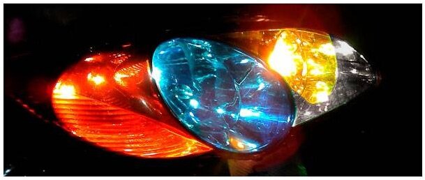koplamp-/achterlichtfolie 1000 x 30 cm matzwart