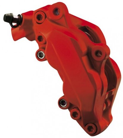 remklauwverfset Racing Rosso rood (mat) 7-delig