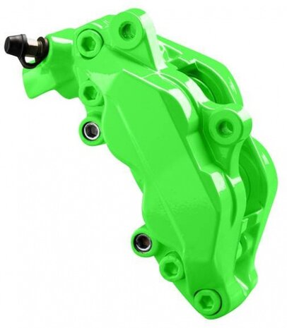 remklauwverfset Neon groen 10-delig