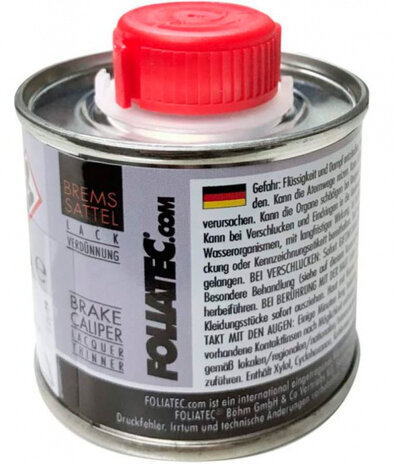 verdunner voor remklauwverf 100 ml transparant