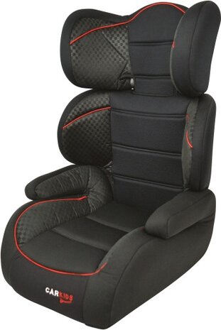 autostoeltje groep 2/3 zwart/rood