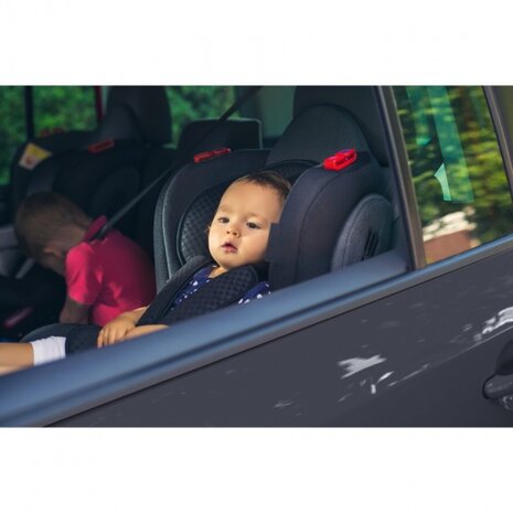 autostoeltje groep 1/2/3 Isofix zwart/wit