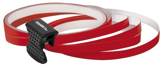 velgstriping 6 x 2150 mm rood 4 stuks