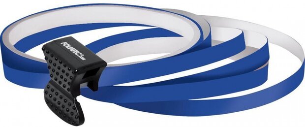 velgstriping 6 x 2150 mm donkerblauw 4 stuks
