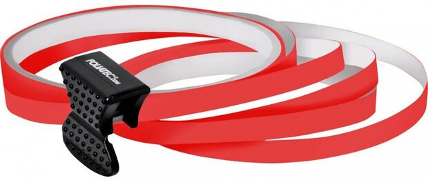 velgstriping 6 x 2150 mm neon rood 4 stuks