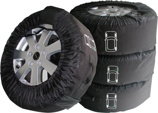 bandenhoezenset Profi XL &Oslash;76 cm 240 cm 280 mm zwart