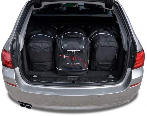 autotassen op maat BMW 5-serie Touring (2010-2017) 4-delig