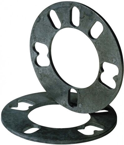 spoorverbreders 143 x 5 mm (4/5 x 95-120 mm) set