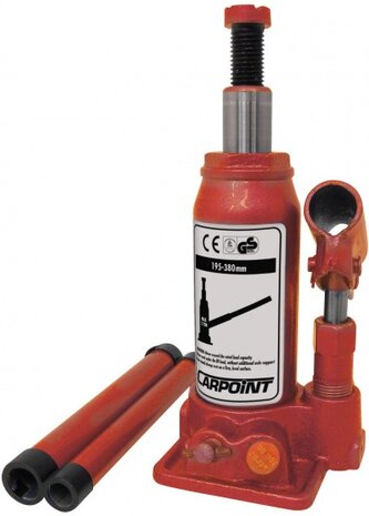 potkrik 3 ton staal rood