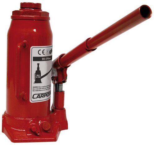 potkrik 10 ton staal rood