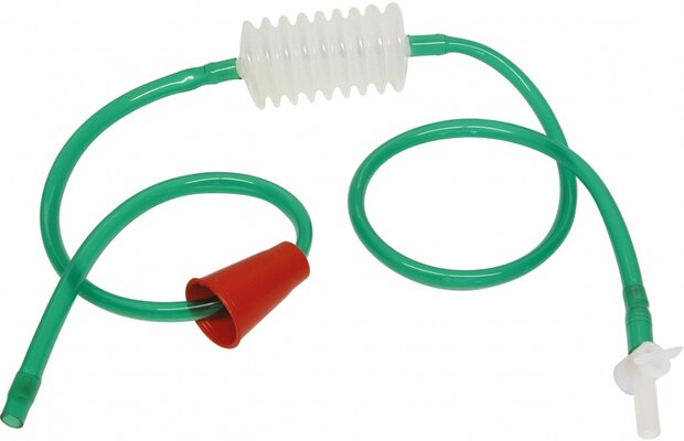 professionele hevelpomp PVC 200 cm groen/transparant