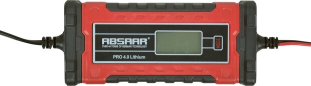 acculader Pro 4.0Li 6/12 Volt 0-95/140 Ah 4 A rood/zwart