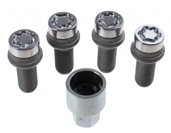 anti-diefstal wielbouten bolconisch M14x1.5 (28018)