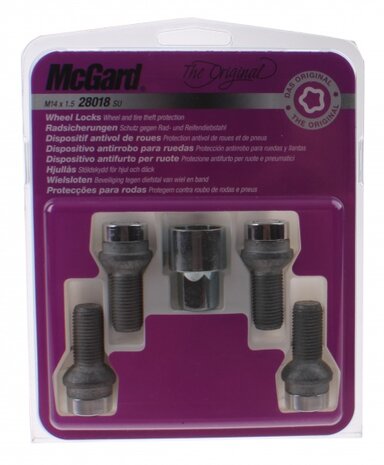 anti-diefstal wielbouten bolconisch M14x1.5 (28018)