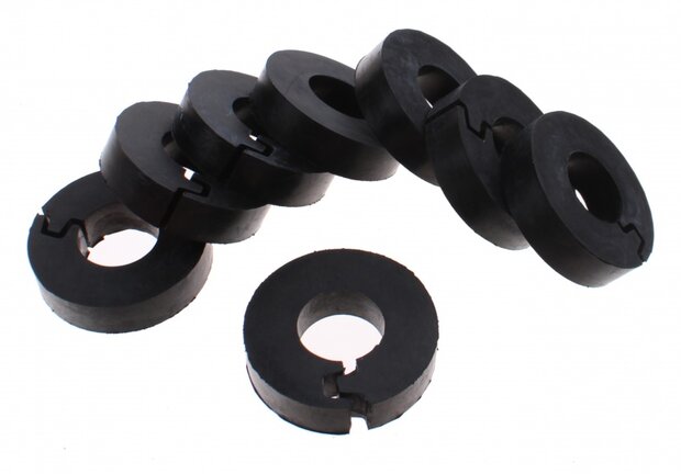 veerwegbegrenzers Light &amp; Easy 13,5 mm zwart 10 stuks