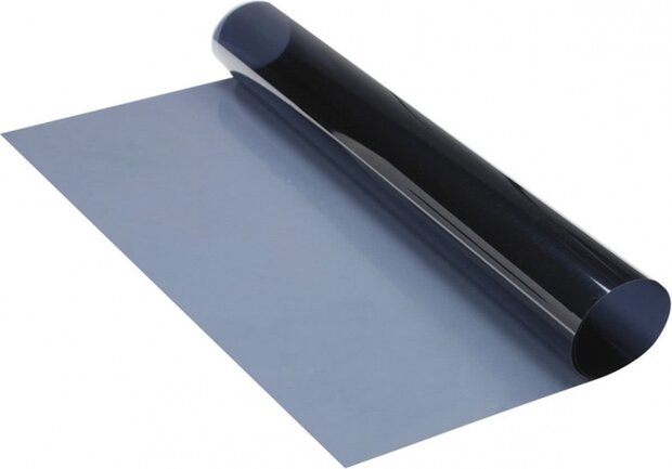 raamfolie 300 x 75 cm Dark Black