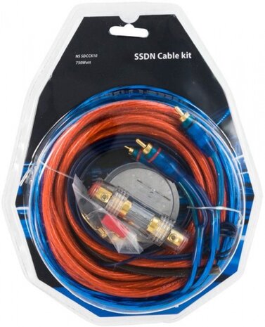 kabelset 750 Watt 8AWG 10-delig