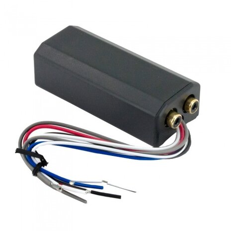 High/Low-Converter 1-kanaals met audio remote