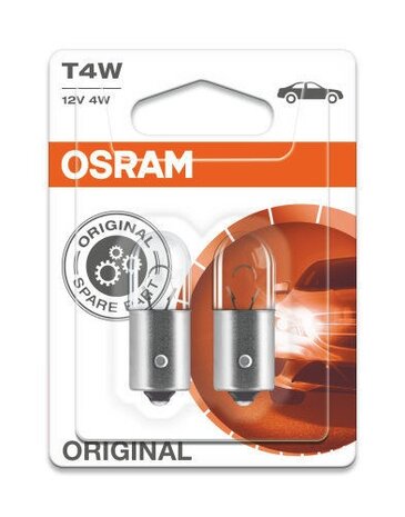 autolampen Original T4W 12 Volt 4 Watt 2 stuks