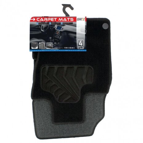 pasklare mattenset Nissan Qashqai (2014+) zwart