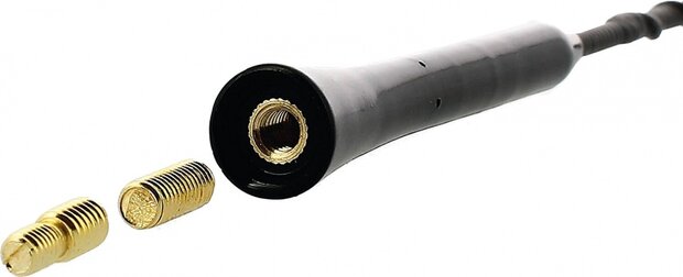 antenne 16V 30 cm zwart