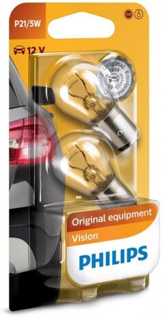 autolamp Vision P21/5W 12 Volt 21 Watt 2 stuks